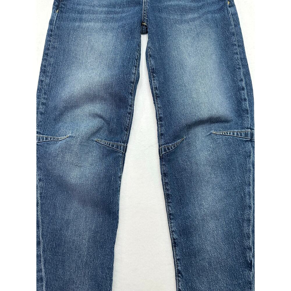 Pilcro Anthropologie High Rise Tapered Boyfriend Jeans Size 25 Medium Wash Denim - Picture 5 of 11